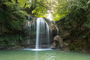 Obraz premium Tirkan Waterfall, Mazandaran, Iran