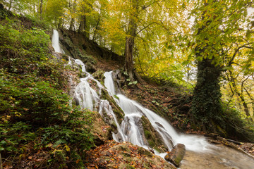 Obraz premium Oben Waterfall, Mazandaran, Iran