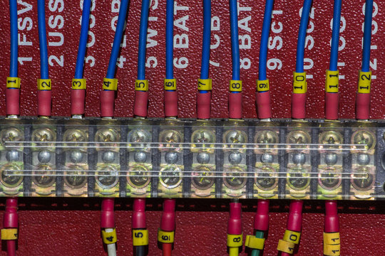 Electric terminal connector.