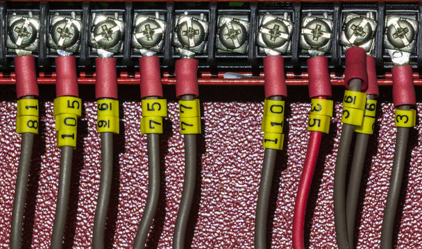 Electric terminal connector.