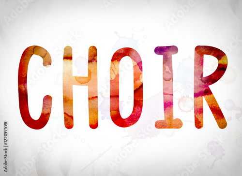 Choir Word Art