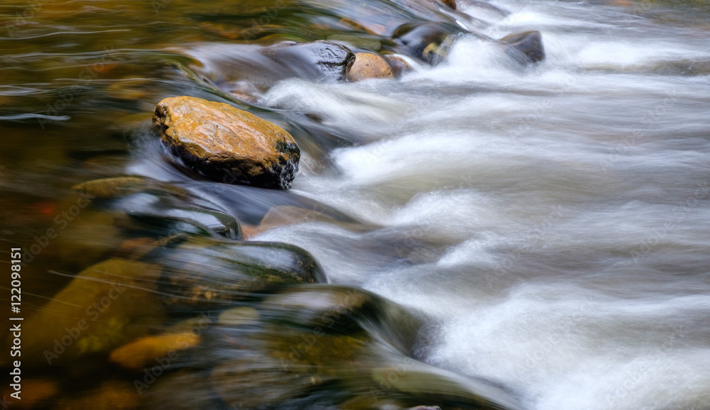 Wall mural creek