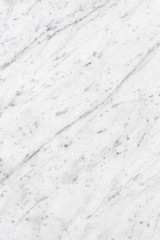Fototapeta premium White Carrara Marble natural light surface for bathroom or kitchen countertop