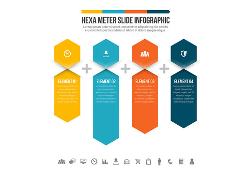 Hexa Meter Slide Infographic