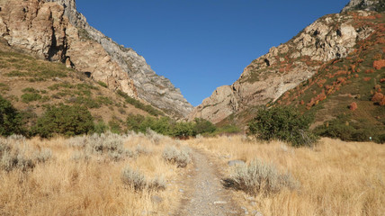 Trail to Rock Canyon
