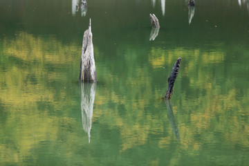 Obraz premium Churet Lake, Mazandaran, Iran