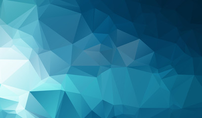 Fototapeta premium Colorful polygon background or vector frame. Abstract Triangle G