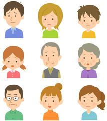 顔　セット　困った