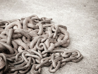 Chain link background
