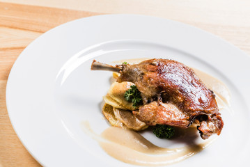roasted duck