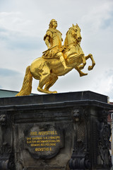 Goldener Reiter in Dresden 