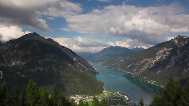 Achensee Lake in Tirol, Austria, Central Europe