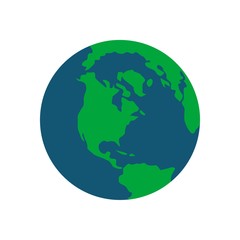 Earth vector logo design