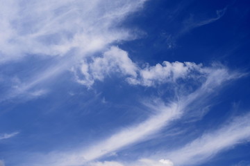 Blue Sky with Clouds