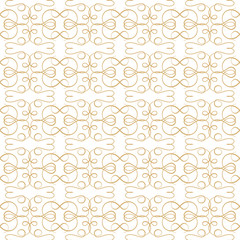 Abstract vector lace seamless pattern