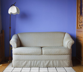 sofa in drawing room