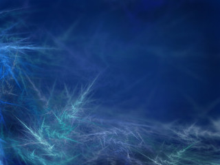 frozen blue background