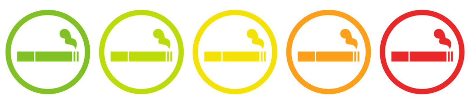 Raucher fünf Phasen erlaubt bis verboten
