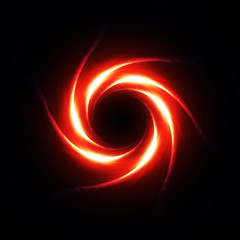 Abstract image of lighting flare