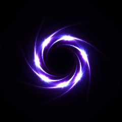 Abstract image of lighting flare