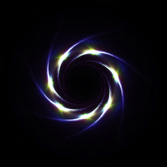 Abstract image of lighting flare