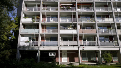 Hochhaus von Egon Eiermann Hansaviertel Berlin