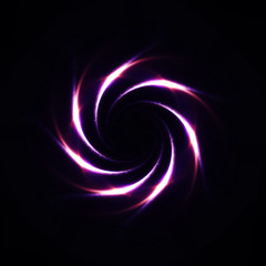 Abstract image of lighting flare