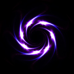 Abstract image of lighting flare