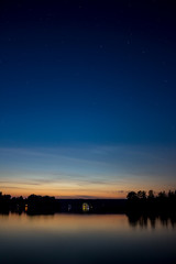 See nach Sonnenuntergang