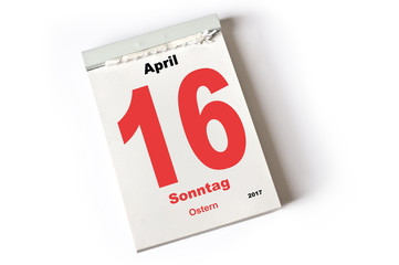 16. April 2017 Ostern