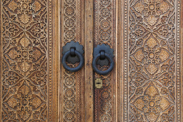 wood patterns on the doors, wood texture