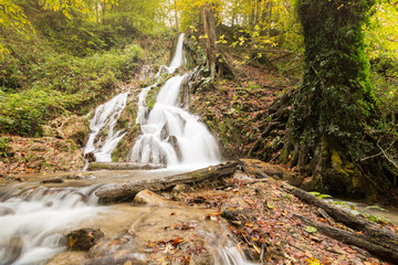 Fototapeta premium Oben Waterfall, Mazandaran, Iran