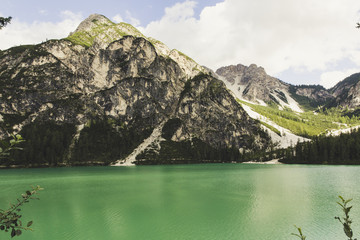 Dolomite Alps Mountain Lake