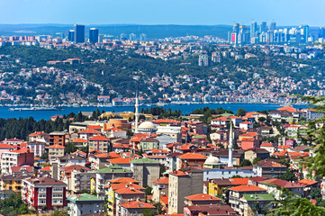 Obraz premium Istanbul from the bird's-eye view