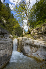 Kaskade,Wasserfall in der Steiermark,Österreich