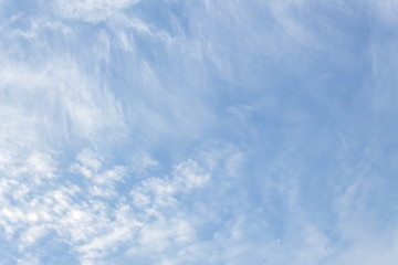 blue sky with cloud