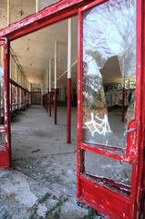 Fototapeta na wymiar Abandoned Building in Primorsko