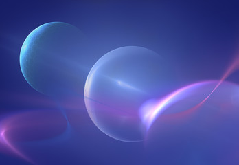 Parade Of Planets - Abstract Futuristic Background