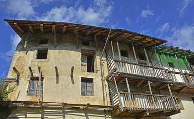 A derelict building in the small Italian village of Merso di Sopra, Friuli Venezia Giulia.

