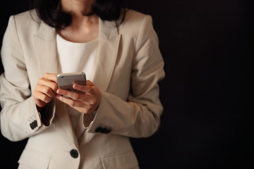 スマートフォン・女性