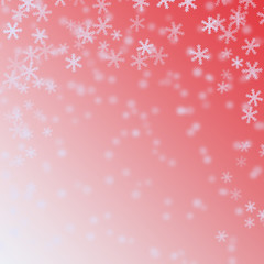 Snow flakes Abstract winter background