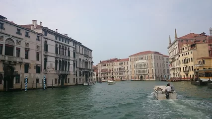 Fototapete Kanal Ein Blick auf die Kanäle von Venedig, Italien