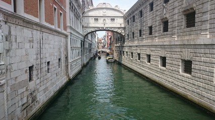 Obraz premium A view of Venice's canals , Italy