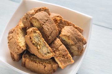 Cantuccini with almonds