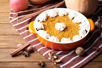 Homemade Pumpkin Pie