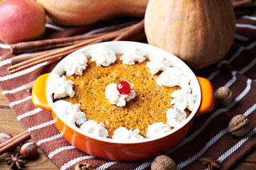 Homemade Pumpkin Pie