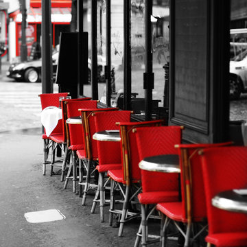 Fototapeta Parisian cafe