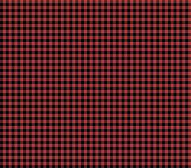 Red And Black Checkerboard Fabric Pattern