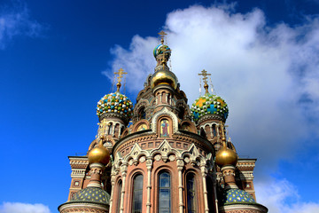 Fototapeta na wymiar Church of the Savior on Blood, St. Petersburg, Russia.