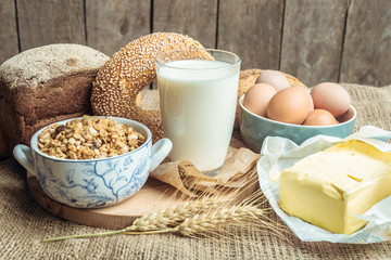 milk and bakery products